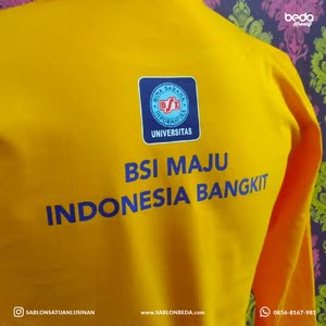 kaos ormik UBSI kuning terbaru 2021