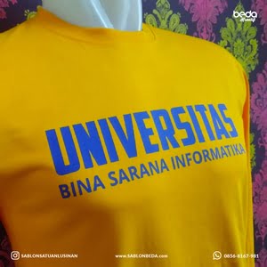 kaos ormik UBSI kuning terbaru 2021