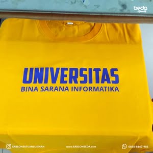 kaos ormik UBSI kuning terbaru 2021